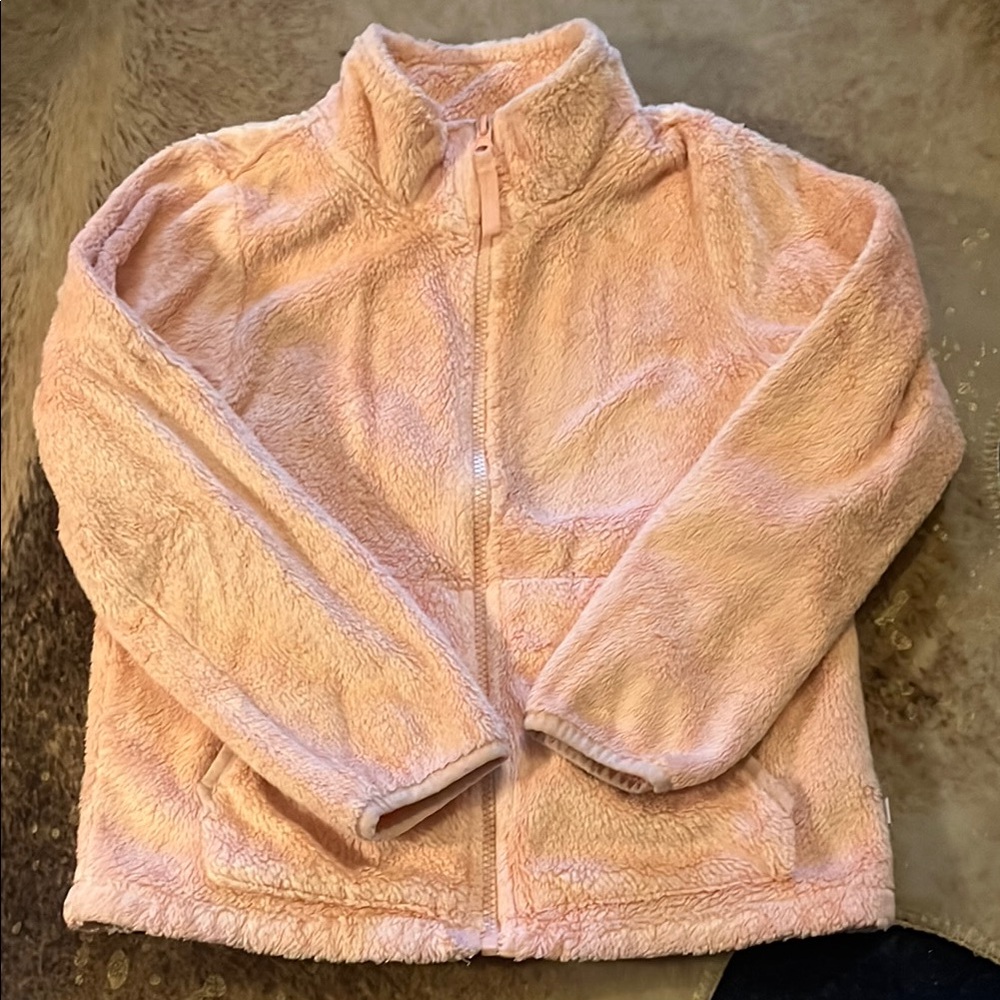 Tommy Bahama Pink Puffer Jacket Cozy Zip-Up